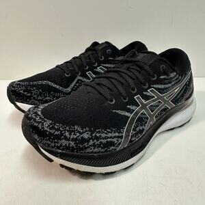 VERY GOOD ASICS Women's Gel-Kayano 29 Runing Shoes Black White Gray 9